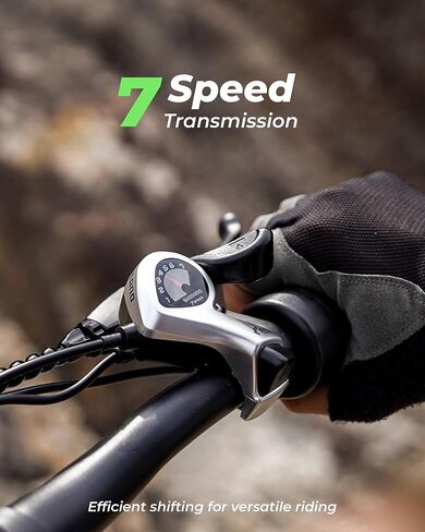 الدراجة الكهربائية Isinwheel M10 Plus/Pro للبالغين 28/22 ميلاً في الساعة 1000 واط محرك الذروة ، بطارية Ebike القابلة للإزالة 75/55 ميل ، و 7 سرعات التحول ، و 26/20 × 4.0 من الدهون الكبار الدراجات الكهربائية. in Kuwait