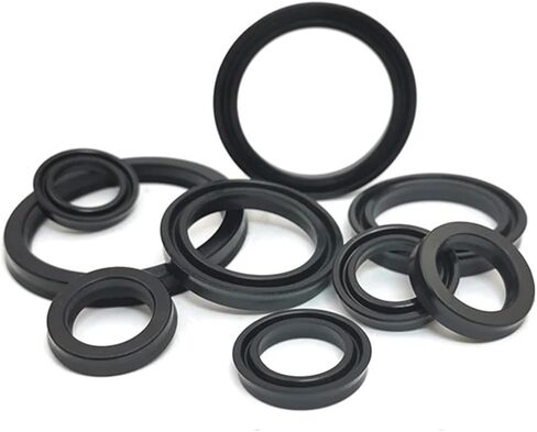 Hardware Fittings 2PCS USH85 USH90 USH95 USH98 USH100 USH105 Piston ＆ Rod Seal Hydraulic Oil Seal NBR Cylinder Seal Washer(Ush-98(98x112x8.5)) in Kuwait
