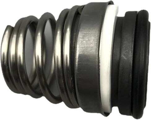 Hardware Fittings 155 Series CE-CA-NBR Or SiC-SiC-FKM 10 11 16 17 18-50mm Water Pump Mechanical Shaft Seal with Single Coil Spring Mechanical Seal(Sic-sic-fkm 155,20mm) in Kuwait