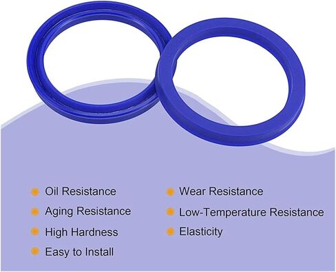 تجهيزات الأجهزة un/u/y نوع الحلقة البولي يوريثان الهيدروليكي ختم اسطوانة كباس ختم الحشية معرف حشية 12 مم 5 قطع غسالة (12x22x6 (5pcs)) in Kuwait