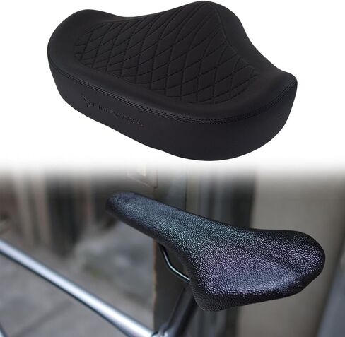 Bike Saddle Shockproof Wide Gift Waterproof Replacement Bike Seat Bicycle Saddle for Sports Cycling Riding Outdoor Road Bikes in Saudi Arabia