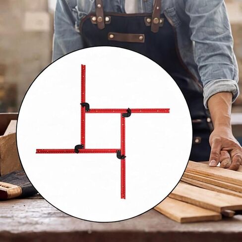 طحن أخدود قوس DIY الخشبية للألومنيوم سبيكة النجار أداة تحديد المواقع لورشة العمل جولة القطع الأخدود in Kuwait