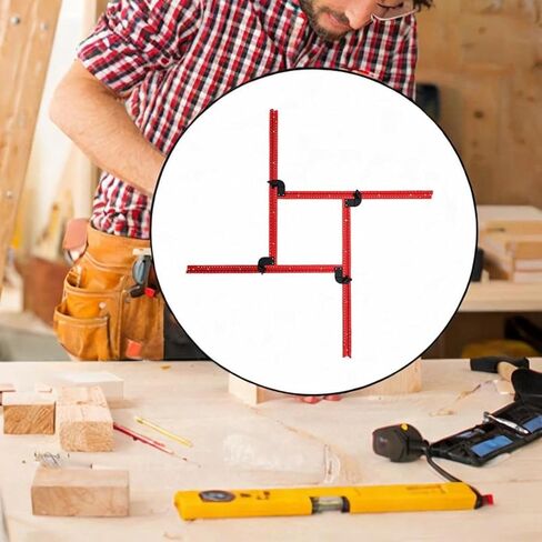 طحن أخدود قوس DIY الخشبية للألومنيوم سبيكة النجار أداة تحديد المواقع لورشة العمل جولة القطع الأخدود in Kuwait