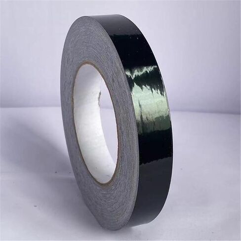 Decorative wallpaper waistline 164ft Self Adhesive Wall Edging Strip Waterproof Ceiling Border Door Frame Waist Line Interior Decoration Kitchen Bathroom Tiles ( Color : Shiny black , Size : W: 2cm ) in Saudi Arabia