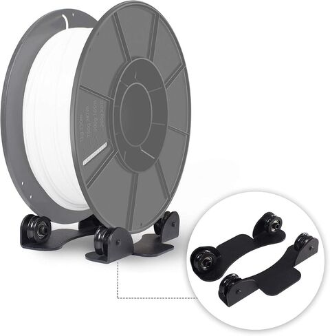 IVERNTECH 1 SPOOL ACRYLIC 3D PRINTER BILLERAND MOUNT RACK for PLA ، ABS ، WOOD ، TPU ، NYLON ، مواد مرنة in Kuwait
