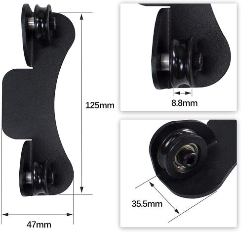 IVERNTECH 1 SPOOL ACRYLIC 3D PRINTER BILLERAND MOUNT RACK for PLA ، ABS ، WOOD ، TPU ، NYLON ، مواد مرنة in Kuwait