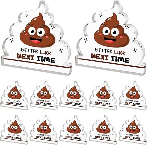 12 Pcs Acrylic Awards Trophies Employee Appreciation Gifts Bulk Cute Funny Trophy Thank You Award Trophy Team Gifts for Employees Adults Favors Office Decorations in Saudi Arabia