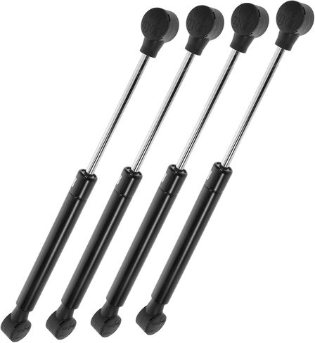 Amosfun 4Pcs Gas Spring Cabinet Hinge Safety Lift Support Soft Close Lid Support Telescopic for Cabinet Doors Durable and Lightweight Design for Easy Installation in Saudi Arabia