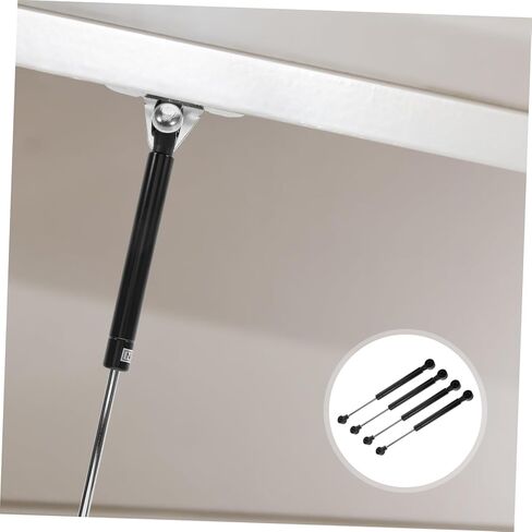 Amosfun 4Pcs Gas Spring Cabinet Hinge Safety Lift Support Soft Close Lid Support Telescopic for Cabinet Doors Durable and Lightweight Design for Easy Installation in Saudi Arabia