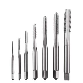 Screw Machine Thread Tap Drill Bits Straight Flute 5/16-36 3/8-18 7/16-18 1/2-12 9/16-14 7/8-24 15/16-24 10Pcs(15I16-18UNS) in Kuwait