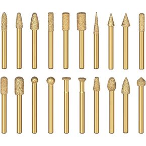 Vacuum Burr Head Grinding Rotary File Bits 1Pcs(6x6mm NO.4) in Saudi Arabia