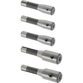 CME 5 PC R8 Taper End Mill Set ، 7/16 "-20 DrawBar Thread ، 3/16" To 3/4 " in Kuwait
