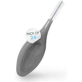 فرش القبضة الذكية بين 0.70 مم-أزرق-ISO 4-تنظيف عميق بين الأسنان-اختيارات الأسنان فائقة الدقة-24 حزمة in Kuwait