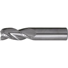 Cleveland C72428 CEM-AM3 Imperial Stub Corner Radius End Mill, 1 in Dia Cutter, 0.03 in Corner Radius, 1-1/2 in Length of Cut, 3 Flutes, 1 in Dia Shank, 4 in OAL, Bright (Each) in Kuwait
