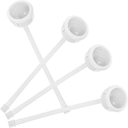 مستشعر حركة GLEAVI 4PCS لممرات مرآب مرآب وحدة تحكم مستشعر الضوء الموفرة للطاقة سهلة وتصميم in Saudi Arabia