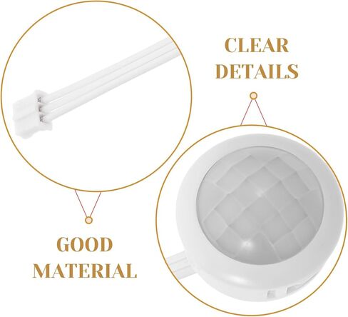 مستشعر حركة GLEAVI 4PCS لممرات مرآب مرآب وحدة تحكم مستشعر الضوء الموفرة للطاقة سهلة وتصميم in Saudi Arabia