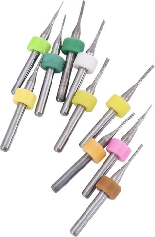 0.5-1.4mm 0.8-3.175mm 1.1-2mm 1.5-2.5mm Bits End Mill Bits 1PCs (1.5-2.5mm 10pc) in Saudi Arabia