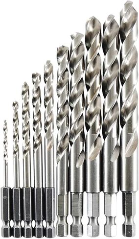 1.5mm-13mm twist hex hex recling drill bit (1.5/2/3/1/5/6/7/8/13mm) 1pcs (3.5mm 10pc) in Saudi Arabia
