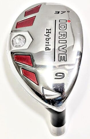 Men's I-Drive #9-37° Loft Hybrid Golf Club with Graphite Shaft, Senior Flex in Kuwait