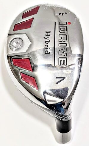 Men's I-Drive #7-31° Loft Hybrid Golf Club with Graphite Shaft, Senior Flex in Saudi Arabia