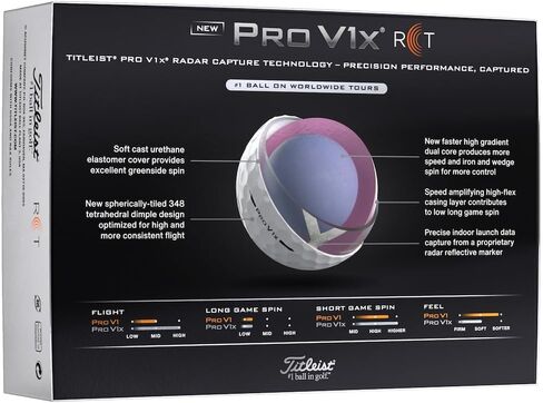 Titleist Golf 2025 Prov1x Golf Balls 1-dozen [RCT] in Saudi Arabia