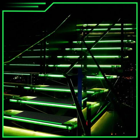 Nuanchu 10 Pack 10'' x 30'' Outdoor Stair Treads Anti Slip Tape Glow in Dark Stripe Non Slip Grip Tape Non Skid Adhesive Friction Traction Stair Treads for Wooden Steps Outdoor Indoor Step Slippery in Saudi Arabia