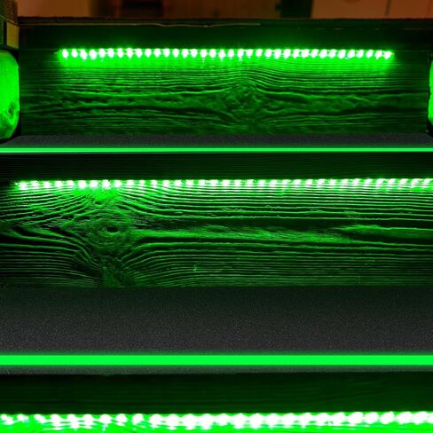 Nuanchu 10 Pack 10'' x 30'' Outdoor Stair Treads Anti Slip Tape Glow in Dark Stripe Non Slip Grip Tape Non Skid Adhesive Friction Traction Stair Treads for Wooden Steps Outdoor Indoor Step Slippery in Saudi Arabia