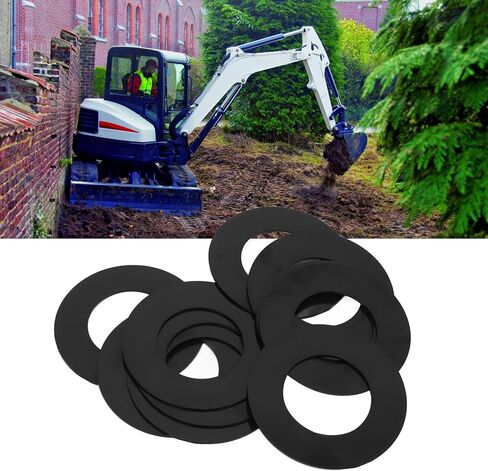 BORDSTRACT 40mm Bucket Pin Shim Kit, High Friction Resistant, Excavator Replacement Parts for Kubota Multiple Brands in Saudi Arabia