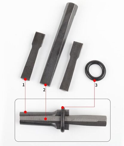 Heavy Duty Shim Hand Tool, Spring Steel Material, Easy Stone Splitting, Productivity Enhancement in Saudi Arabia