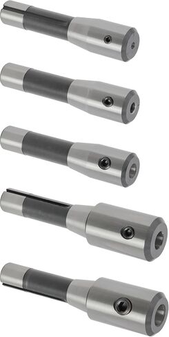 CME 5 PC R8 Taper End Mill Set ، 7/16 "-20 DrawBar Thread ، 3/16" To 3/4 " in Kuwait