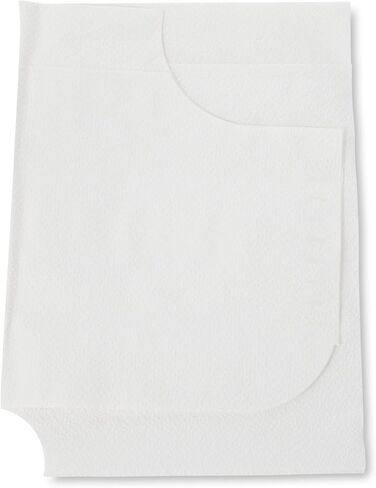 McKesson Exam Capes [100 Count] Tissue/Poly/Tissue, Disposable Medical Gowns, Front/Back Opening Without Closure, White in Saudi Arabia