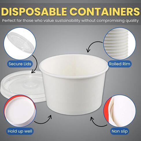 Smygoods White Paper Cone Cups 4.5 Oz, Snow Cone Cups (400 Count) in Kuwait