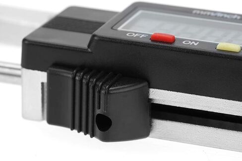 Thickness Gauges, Electronic Thickness Meter with Digital LCD Display, 0-25mm Thickness Measuring Tool, Support Millimeter and Inch Conversion in Saudi Arabia