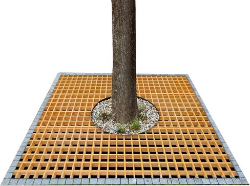 3 Pcs 39.37 X 10.62Inch Frp Drain Grates, Heavy-Duty 1102lbs Load Capacity, Corrosion Resistant Non-Slip Grating Cover for Outdoor, Industrial Stair Treads, Car Wash, Green Belts, Trenches in Kuwait