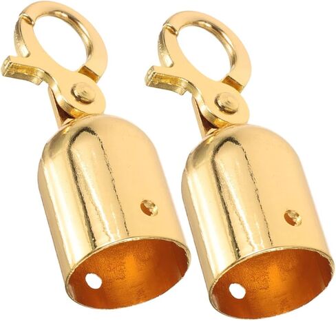 Doitool 2PCS DANENTERDRAIL ROPE ROPE STOVERS SPOPPERS أنيقة الخطاف لفندق المنزل ومركز التسوق تستخدم أغطية نهاية سلك متعددة الاستخدامات مع التصميم in Saudi Arabia