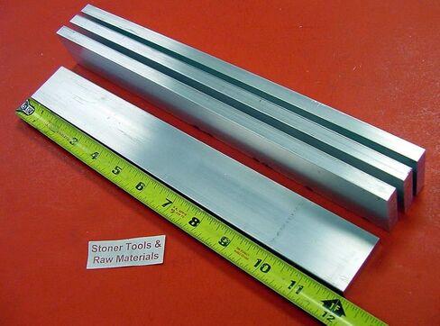 4 قطع 3/8 "× 1-1/2" الألومنيوم 6061 شريط مسطح 12 "طويل T6 .375" in Saudi Arabia