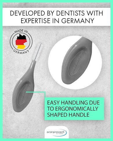 فرش القبضة الذكية بين 0.70 مم-أزرق-ISO 4-تنظيف عميق بين الأسنان-اختيارات الأسنان فائقة الدقة-24 حزمة in Kuwait