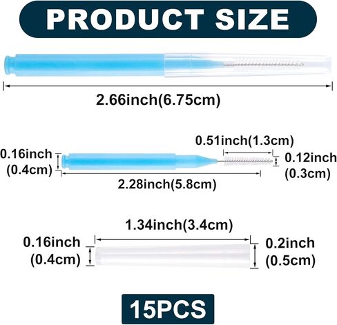 15 PCS دش فرشاة تنظيف رأس ، اختيارات منظف رأس الدش ، فرشاة النايلون بين المنال ، فرش صغيرة للاستحمام لتنظيف رأس الدش (برتقالي) in Saudi Arabia
