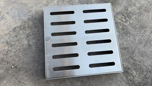 ساحة الصرف الصحي صرت على الأرضية الخرسانية ， قابلة للإزالة في الهواء الطلق ، نزيف الصرف الصحي ، واقي غلاف الممرات للمرآب المرآب ، وقناة القناة - أوراق التوقف (LXWXH -11.8x11.8x0.8in/30x30x2cm) in Kuwait