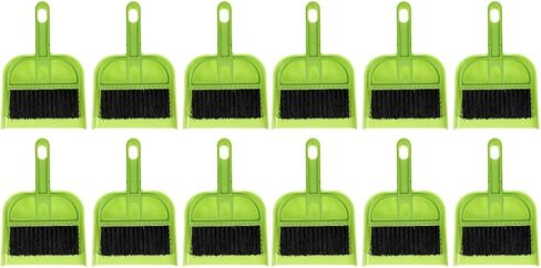 Healifty 12 مجموعة Dustpan Hand Broom ومجرفة مكنسة صغيرة وفرشاة in Saudi Arabia