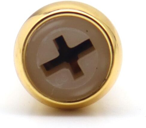 2pcs Brass Cover Guitar 5 Way/3 Way Pickup Switch Tip Metal Switch Cap Switch Knob for Strat Tele Guitar (Gold) in Saudi Arabia