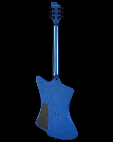 WestCreek Mirage Solid Body Electric Guitar, Mahogany Body, Maple Neck, Ebony Fretboard, Rounded End Frets, Bone Nut, 24 Frets (Black) in Saudi Arabia