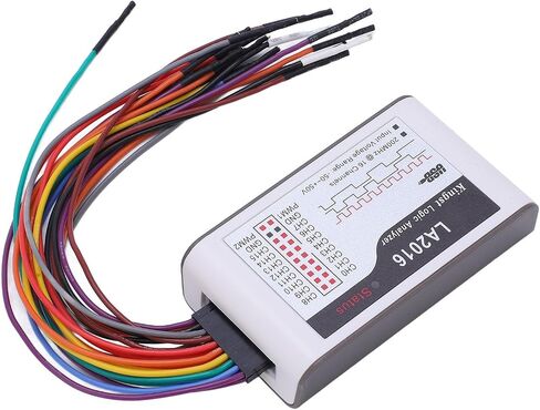 Logic Analyzer USB 16 Channels 200M Sampling Rate Adjustable Threshold LA2016 for Electronics Testing in Saudi Arabia