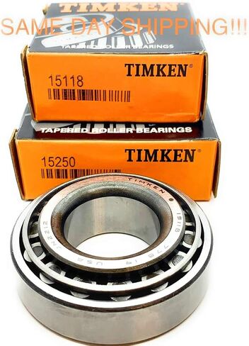 15118 & 15250 Premium Tapered Bearing & Race 15118/15250 TIMKEN Made in USA in Saudi Arabia
