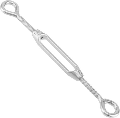Jeuihau 20 PCS M4 Turnbuckle من الفولاذ المقاوم للصدأ العين والعيون ، وتوتر حبل الأسلاك الثقيلة لأسلاك الكابل ، وظلال الشمس ، وتركيب الخيمة in Saudi Arabia