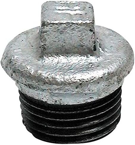 13214 5 Malleable cast Iron Plug no. 290, 1 inch, with 1 Male Thread, galvanised, 1 Zoll in Saudi Arabia