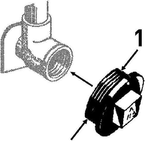 13214 5 Malleable cast Iron Plug no. 290, 1 inch, with 1 Male Thread, galvanised, 1 Zoll in Saudi Arabia