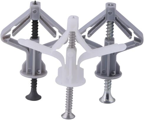 Aboofan 250pcs M8x38 Hollow Nylon Tube for Plasterboard White Plge Plug in Kuwait