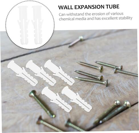 Cabilock 100pcs Tube Fast Self Tapping Screws Expand Pipe Plug Expansion Plugs for Materials in Saudi Arabia