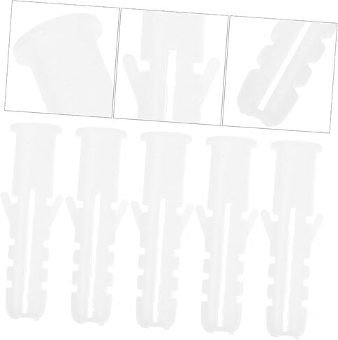 Cabilock 100pcs Tube Fast Self Tapping Screws Expand Pipe Plug Expansion Plugs for Materials in Saudi Arabia